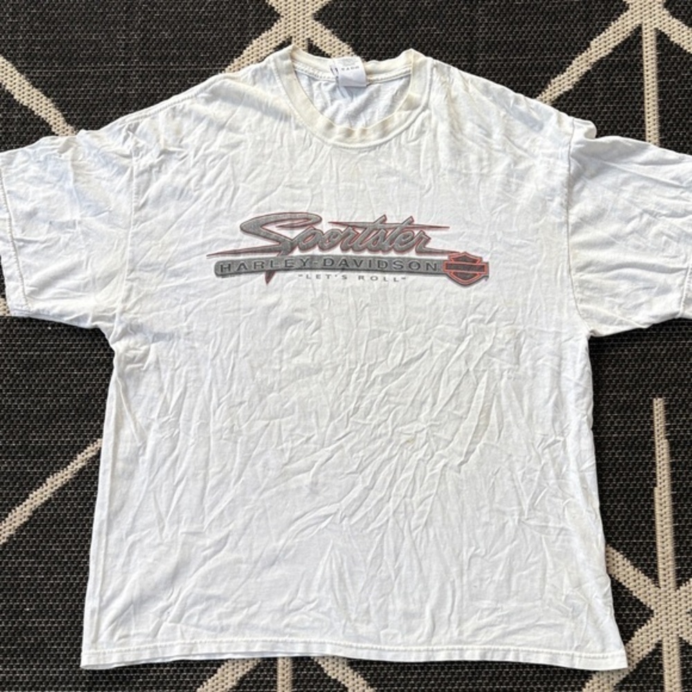 Vintage 2004 Harley Davidson Men’s Sporster Tee XL Mens
Hanes Beefy tag
